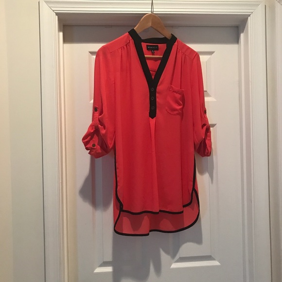 My Michelle Tops - My Michelle high low sheer top